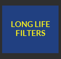 Long-life filters from 3 – 5 μm, 10 μm, 25 μm