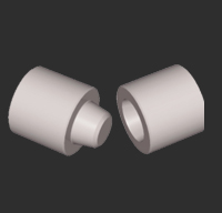 Round Tapered Interlocks