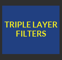 Triple layer filters from 1 – 2 μm