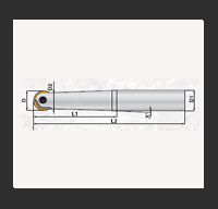 CB TA – Taper Carbide Uni-Shank Holder, Ball & Flat