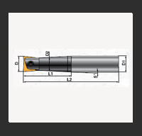 TAF – Taper Steel Shank Holder, Flat